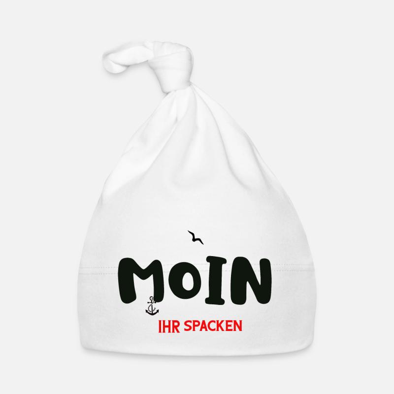 Moin Ihr Spacken Baby Bio-Mütze