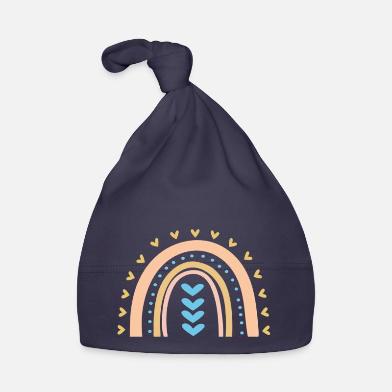 Regenbogen Baby Bio-Mütze