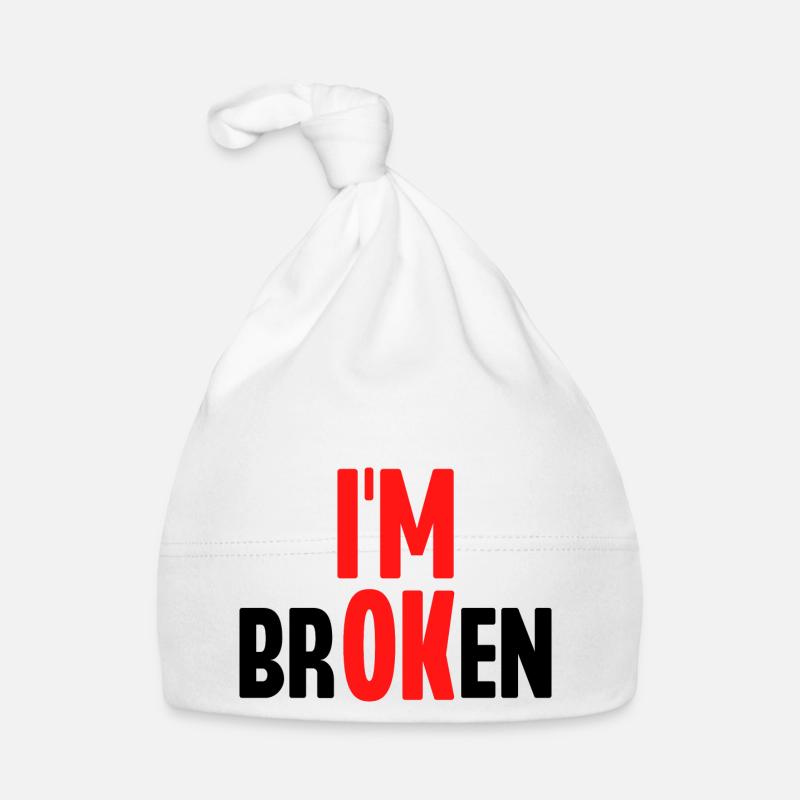 Ich bin kaputt Baby Bio-Mütze