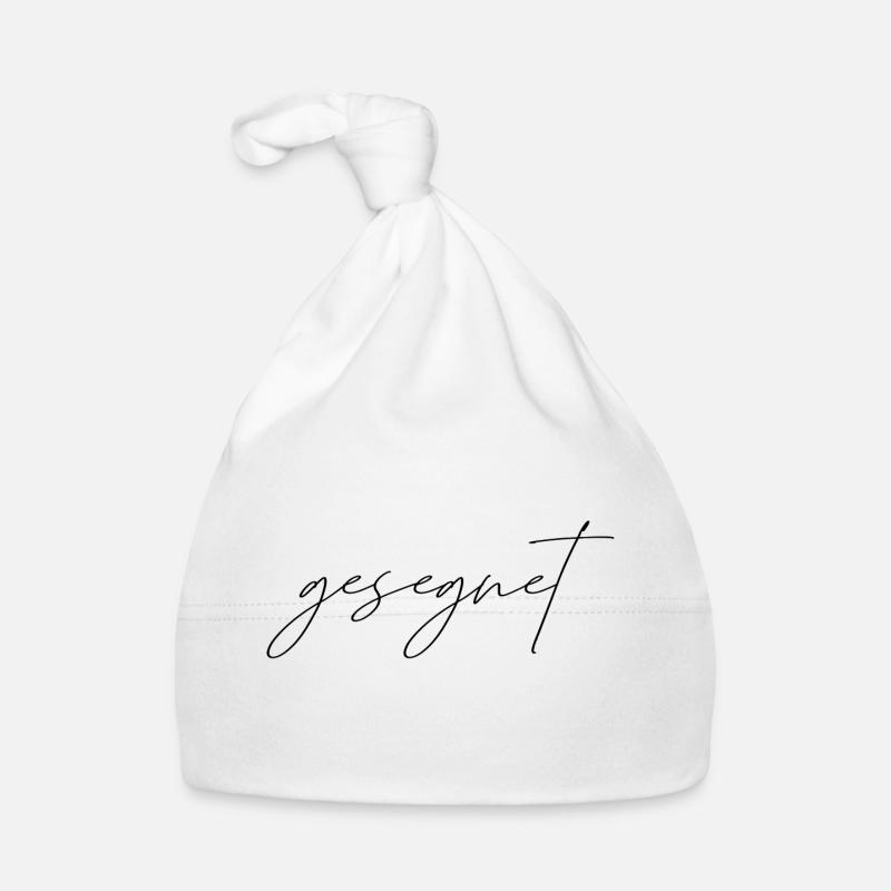 gesegnet Baby Bio-Mütze