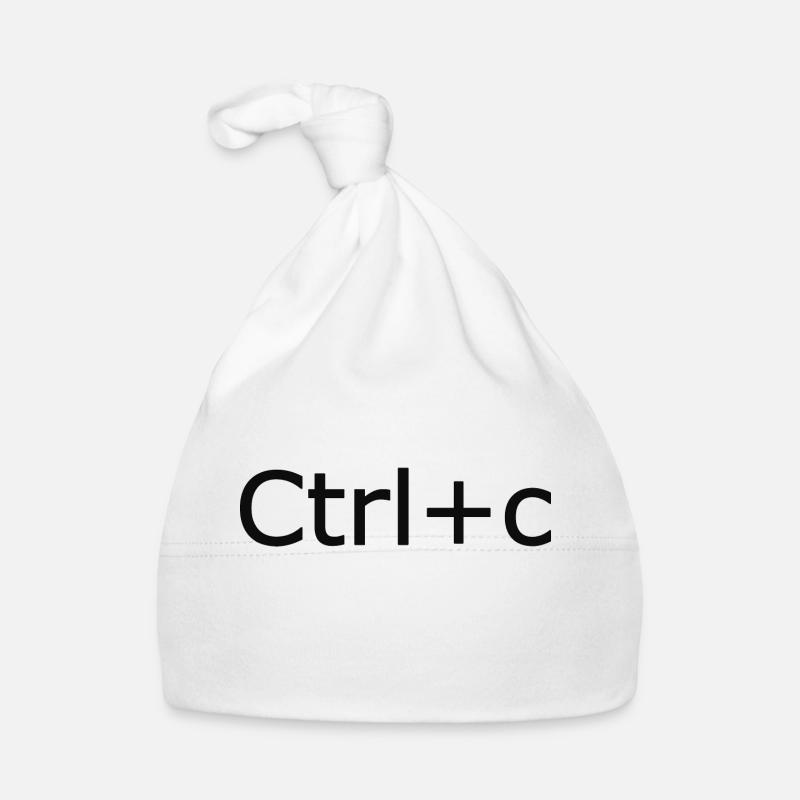 Ctrl+C Organic Baby Cap