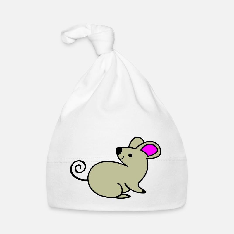 Maus Baby Bio-Mütze
