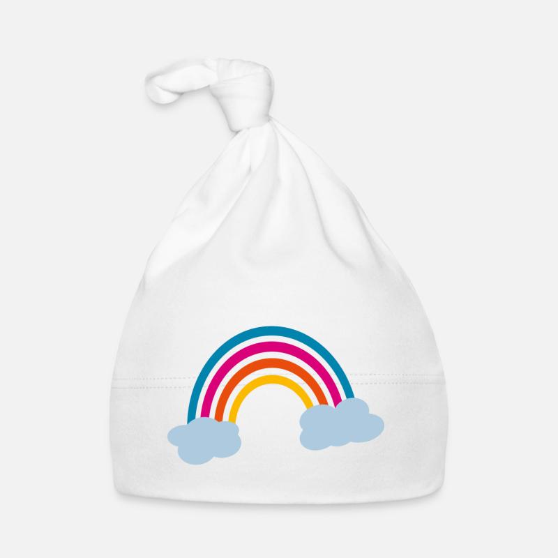 RAINBOW Organic Baby Cap