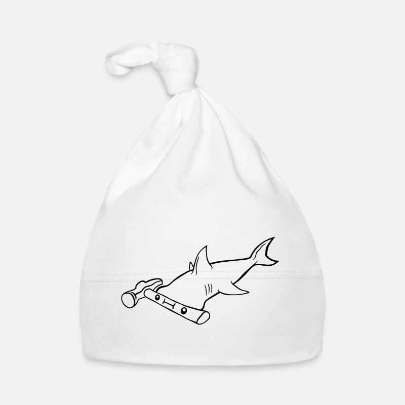 Hammer as head Organic Baby Cap