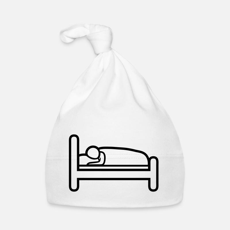 Icône de lit de casquette de couchage Bonnet bio Bébé
