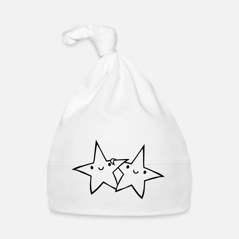 2 paires d’astérisques Bonnet bio Bébé