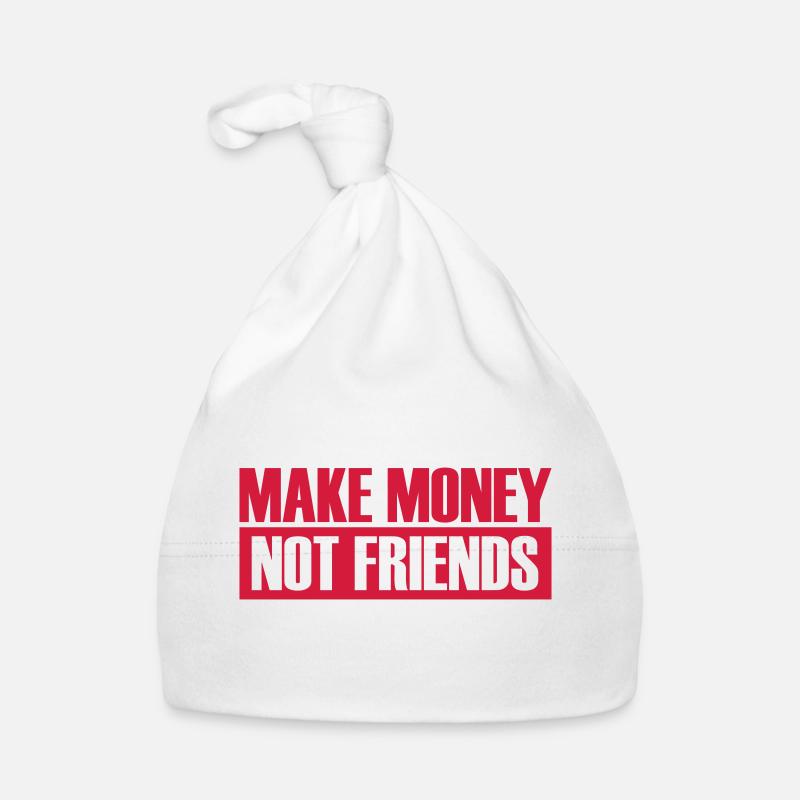 Logo Make Money Organic Baby Cap