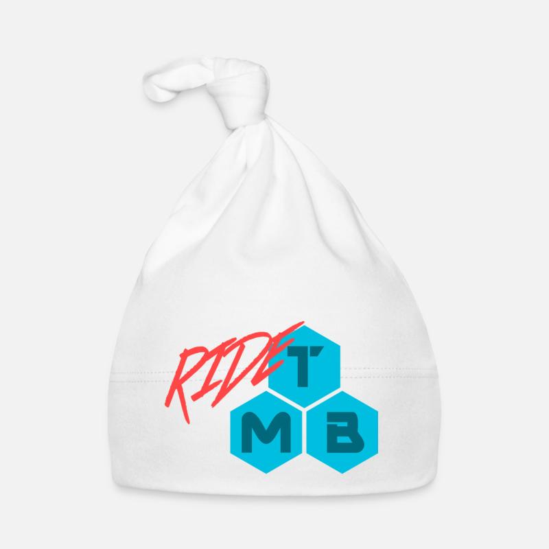 BALADE EN VTT - Bonnet bio Bébé - blanc