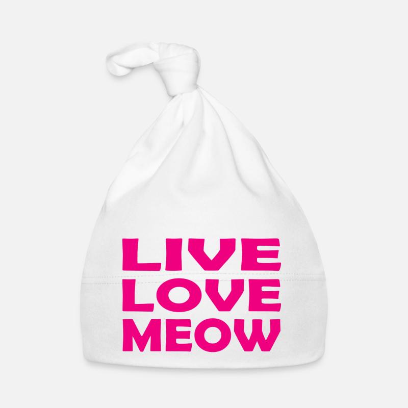 Chat Katze Bonnet bio Bébé