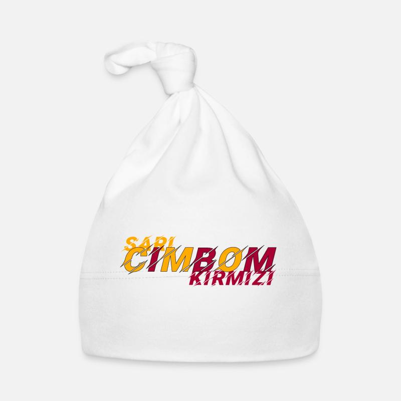 Cimbom - Bonnet bio Bébé - blanc