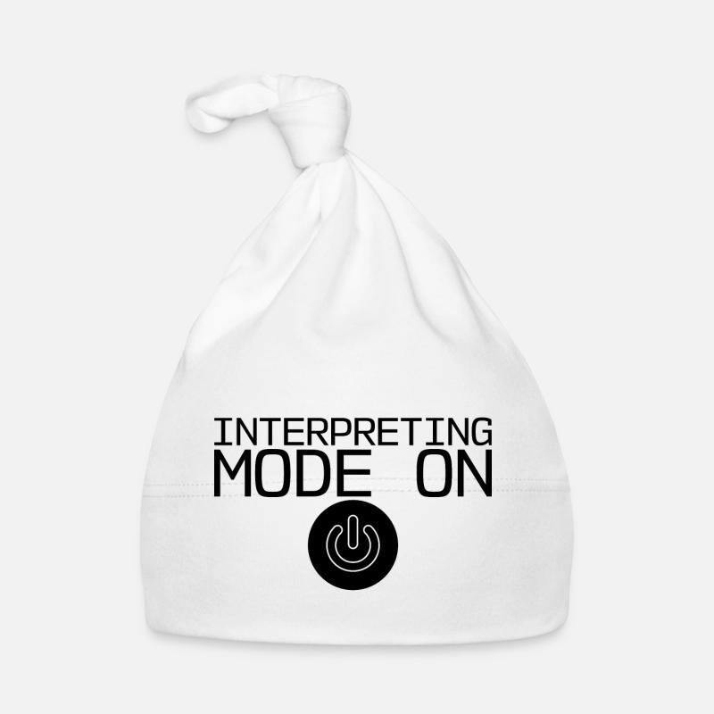 Mode d’interprétation sur 2 Bonnet bio Bébé