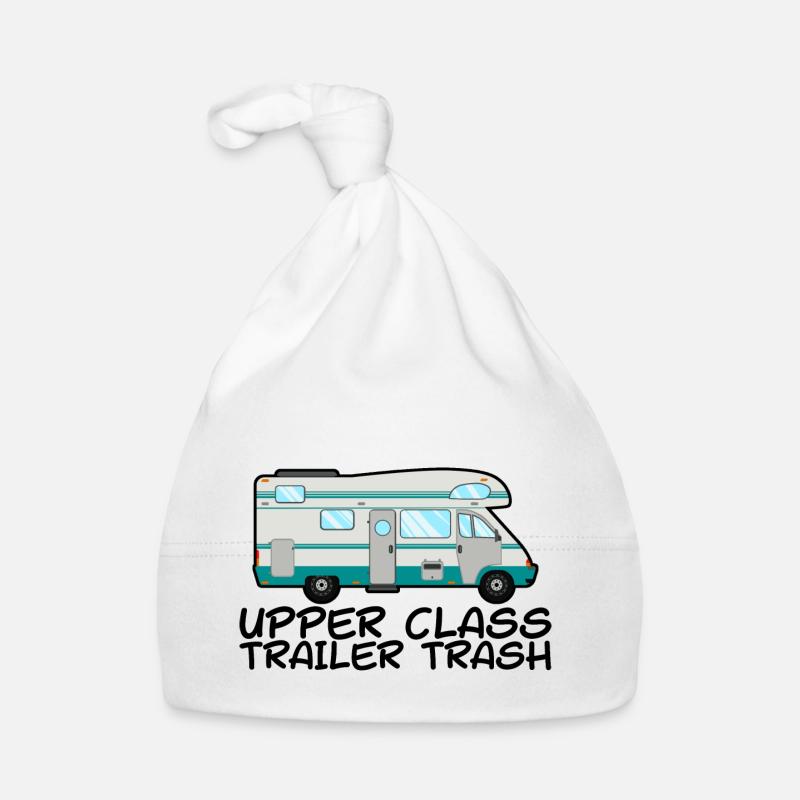 Upper Class Trailer Trash 2 Organic Baby Cap