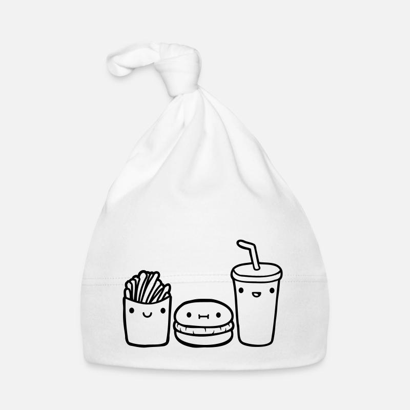 Team Fast Food Baby Bio-Mütze