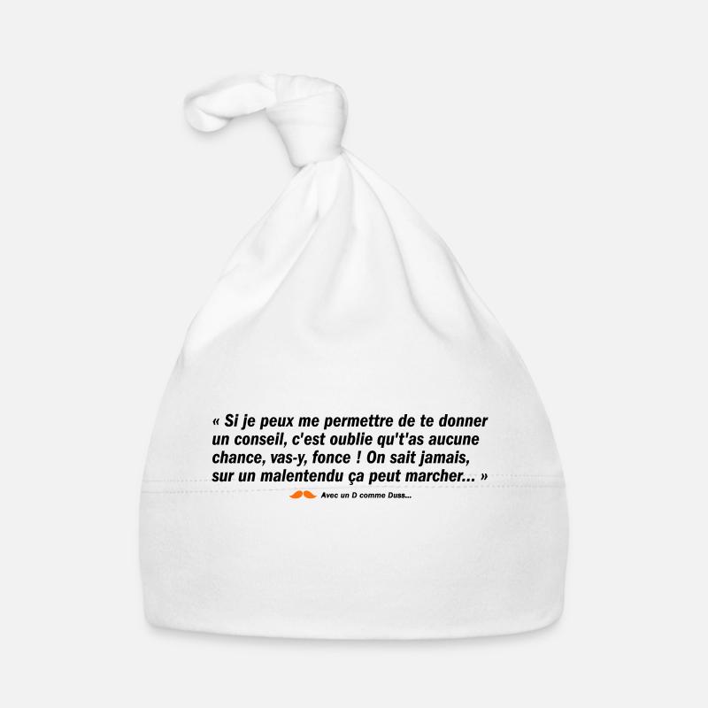 Sur un malentendu... (b) Bonnet bio Bébé