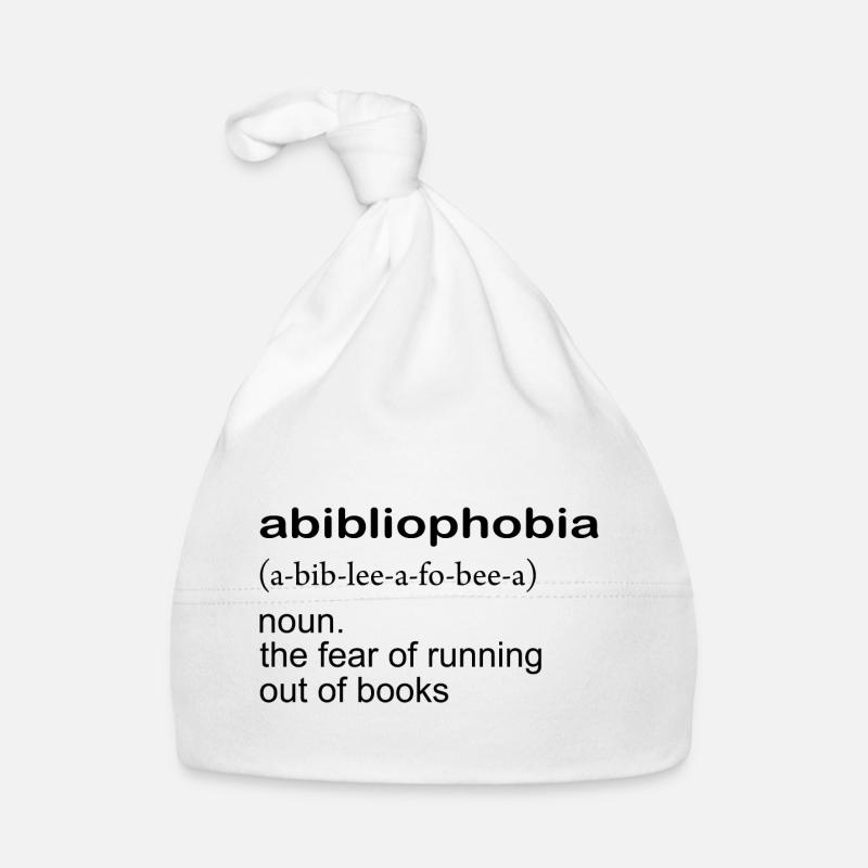 Abibliophobie Definition Baby Bio-Mütze