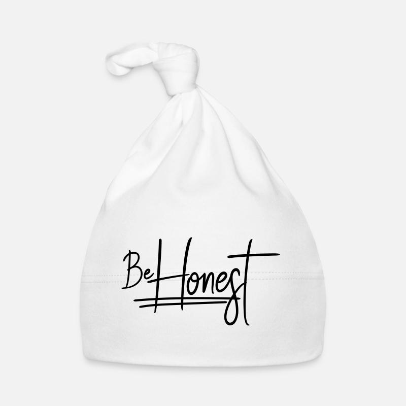 Logo Be Honest Organic Baby Cap