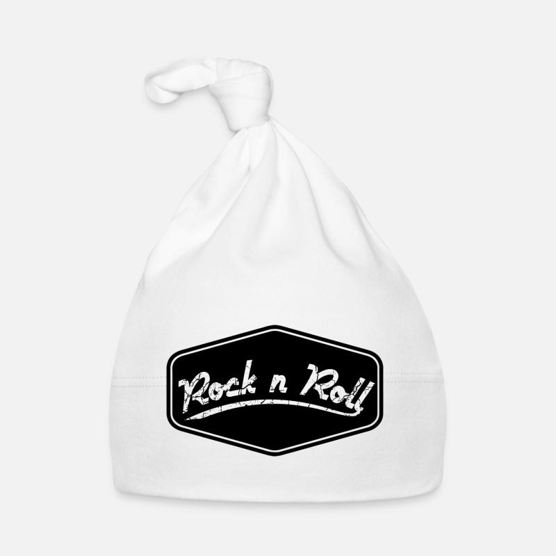 Rock n Roll Schild Shape Baby Bio-Mütze