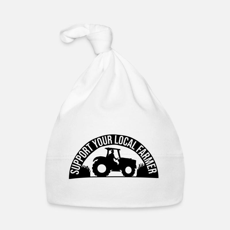Fields Farmer Support Organic Baby Cap