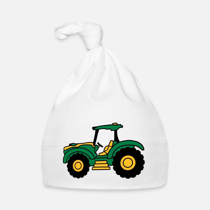Conduite de tracteur agricole Bonnet bio Bébé