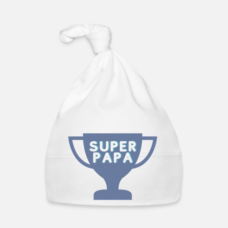 SUPER DAD Organic Baby Cap