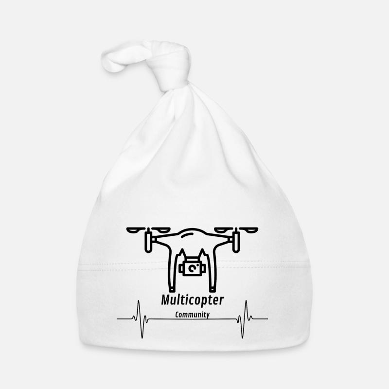 Multicopter Community Merch Baby Bio-Mütze