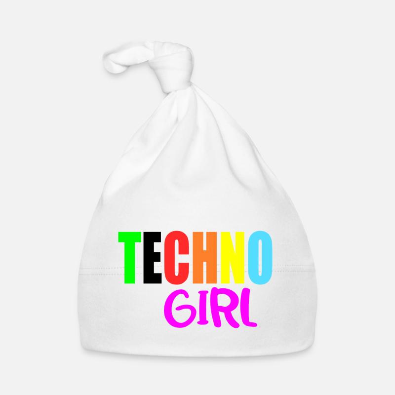 fille techno Bonnet bio Bébé