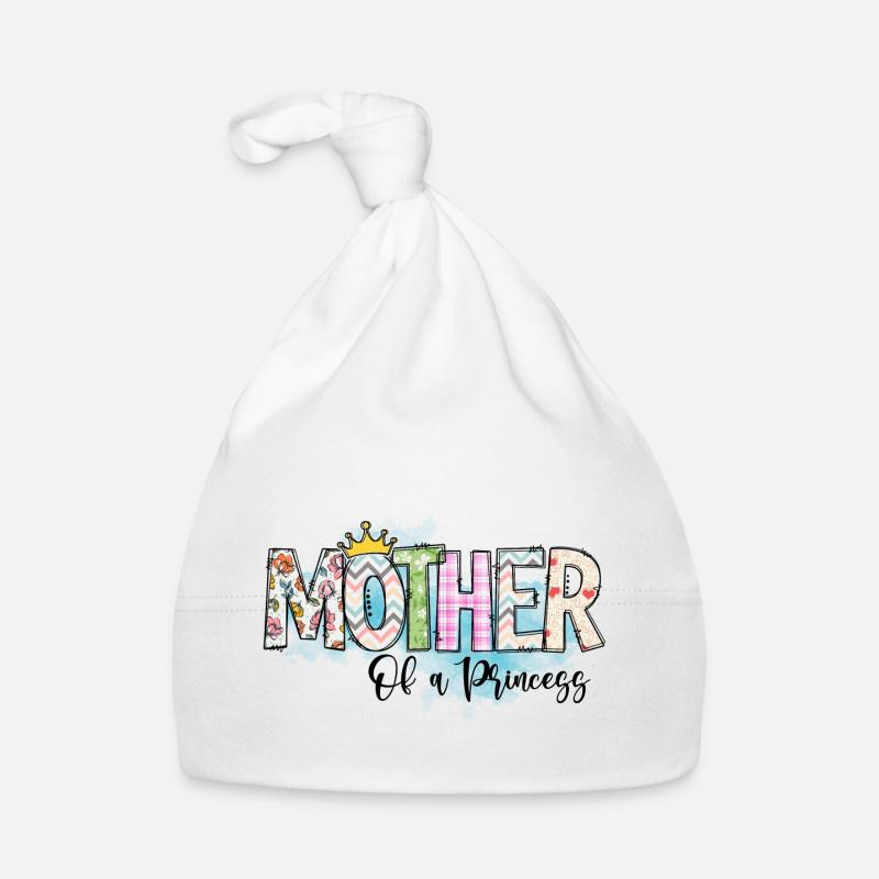Mutter einer Prinzessin Baby Bio-Mütze