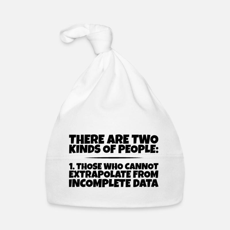 Those Who Cannot Extrapolate From Incomplete Data3 Baby Bio-Mütze