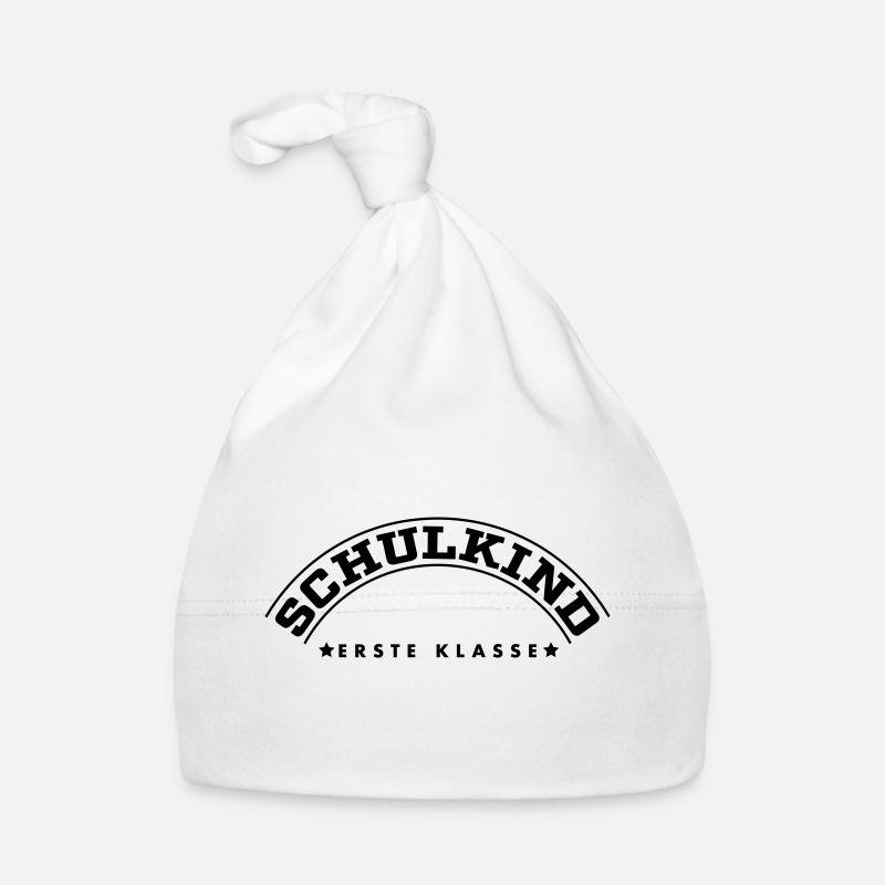 Schulkind Baby Bio-Mütze