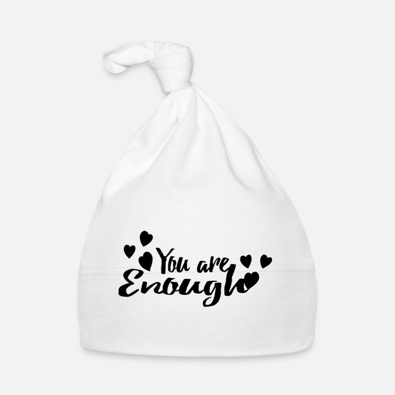 You are enough Organic Baby Cap