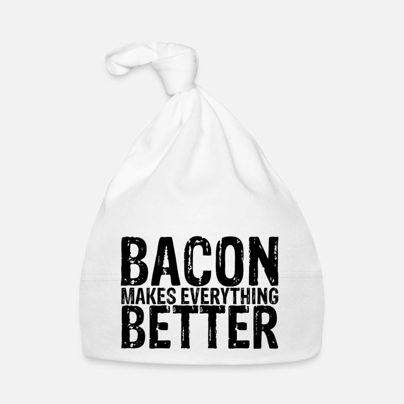 Le bacon rend tout meilleur 8 Bonnet bio Bébé