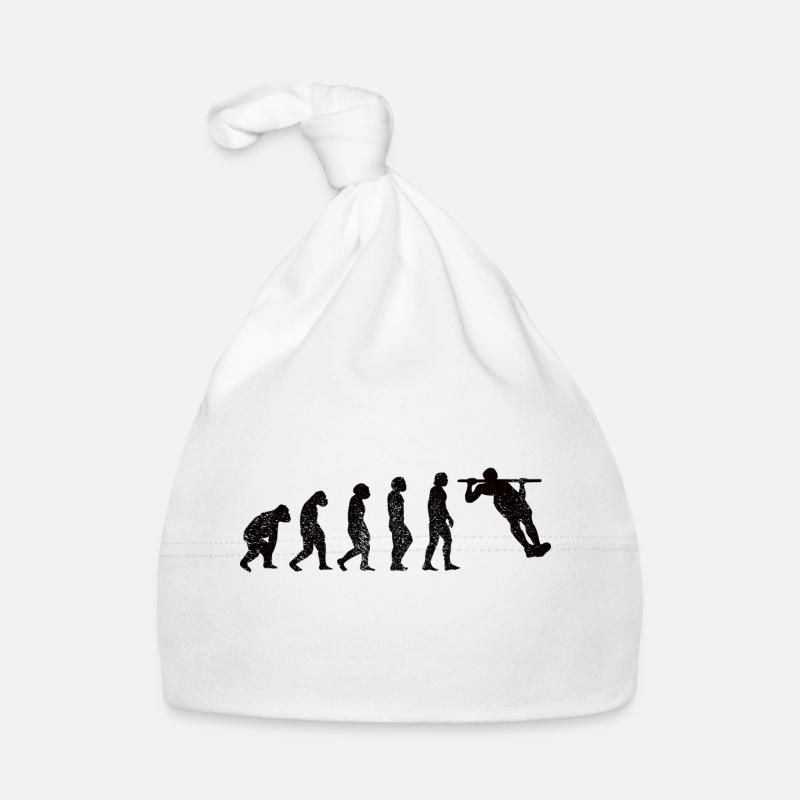 Fitness Athletes Muscle Bodybuilder Strength Training Organic Baby Cap