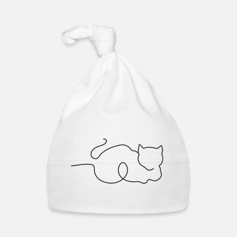 Trait de chatOneline Bonnet bio Bébé