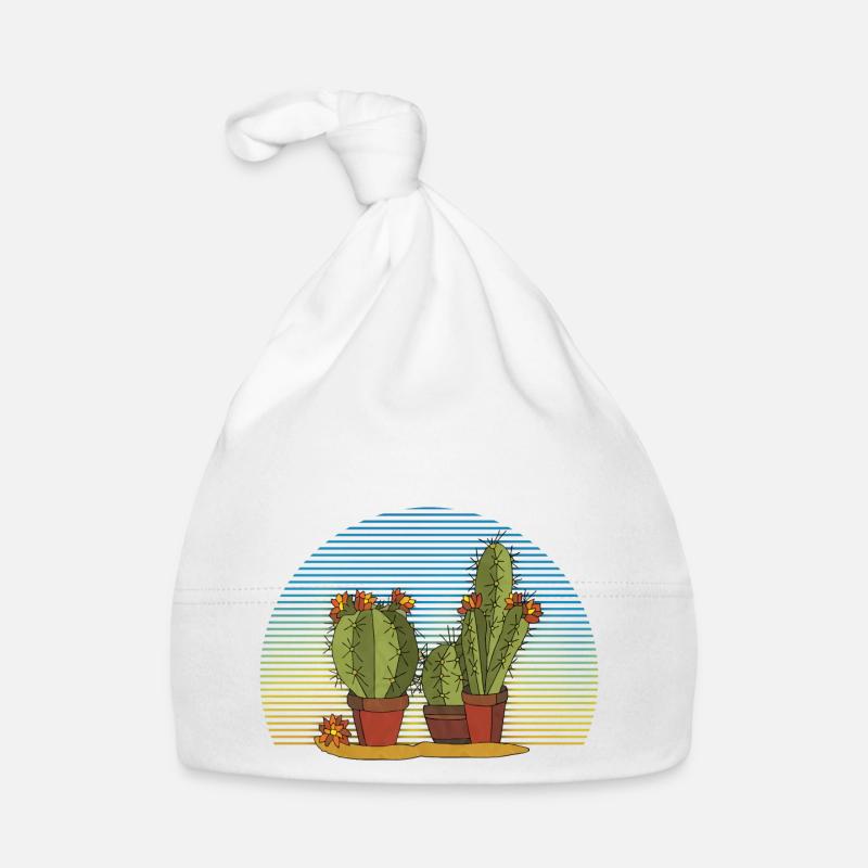 Cacti Organic Baby Cap