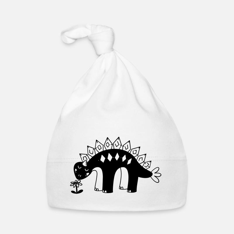 Mignon petit dinosaure à l’odeur de fleur Bonnet bio Bébé