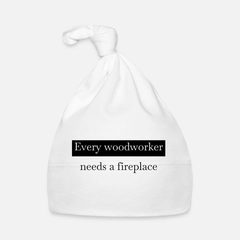 cutter carpentry statement carpenter hearbeat Baby Bio-Mütze