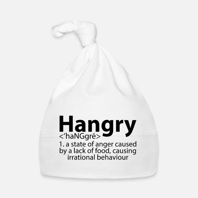 Hangry Definition 2 Organic Baby Cap