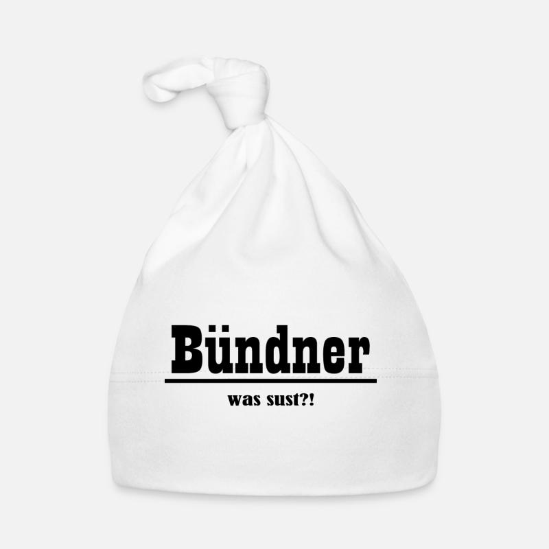 bündner was sust Baby Bio-Mütze