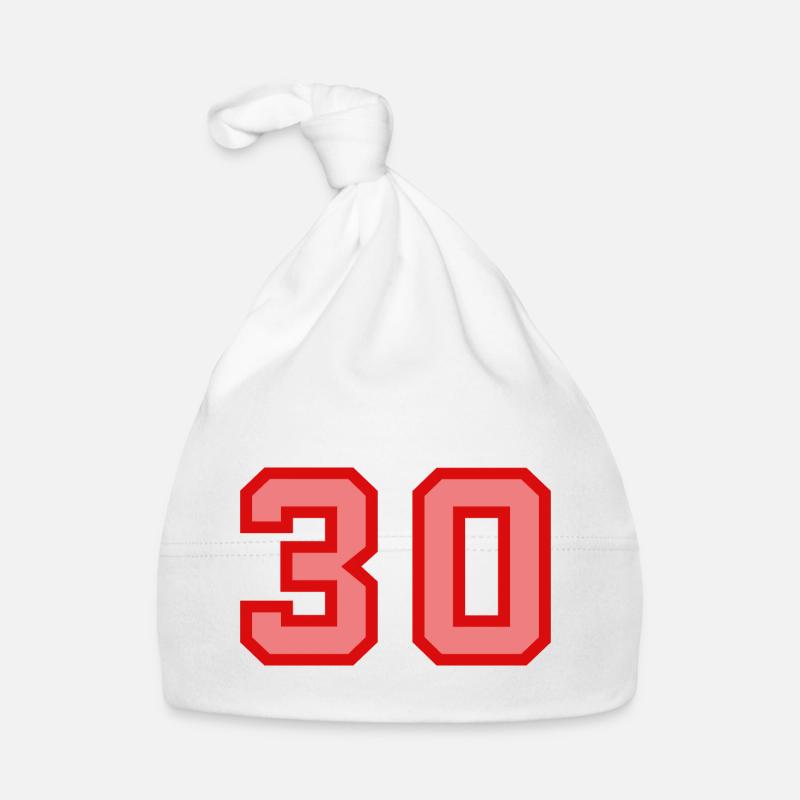 Cool Retro Retrostyle Numéro de maillot numéro de dos Bonnet bio Bébé