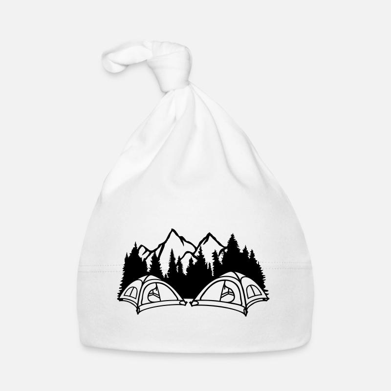 Berge Camper draußen leben Baby Bio-Mütze