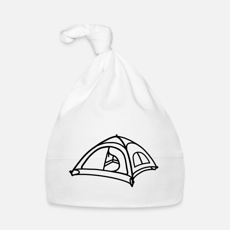 Zelt Design Cool Camping Baby Bio-Mütze