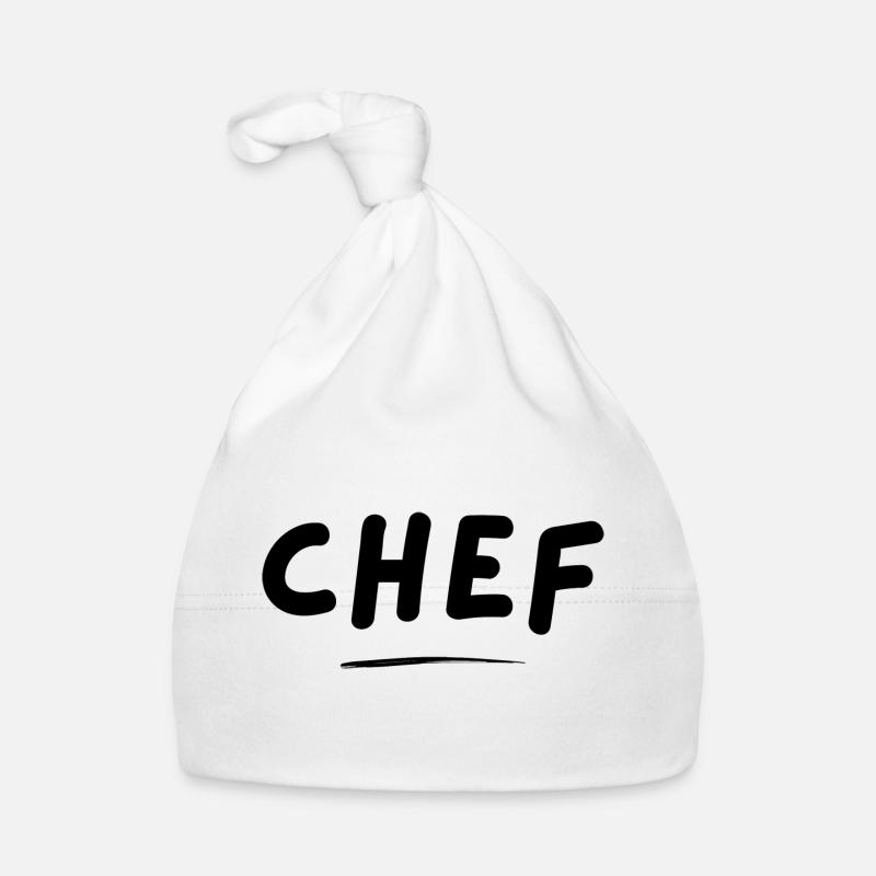 CHEF - originelle Geschenkidee Baby Bio-Mütze