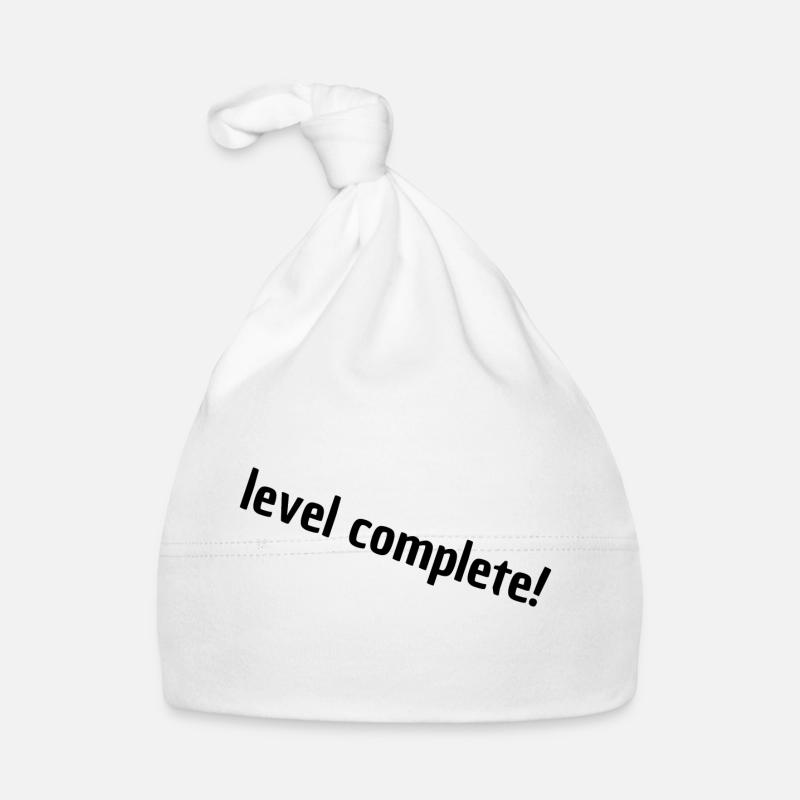 level complete Baby Bio-Mütze