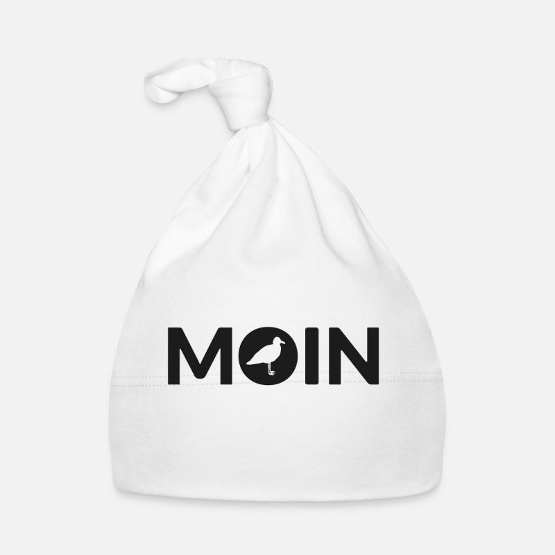 Moin Möwe Seemann Baby Bio-Mütze