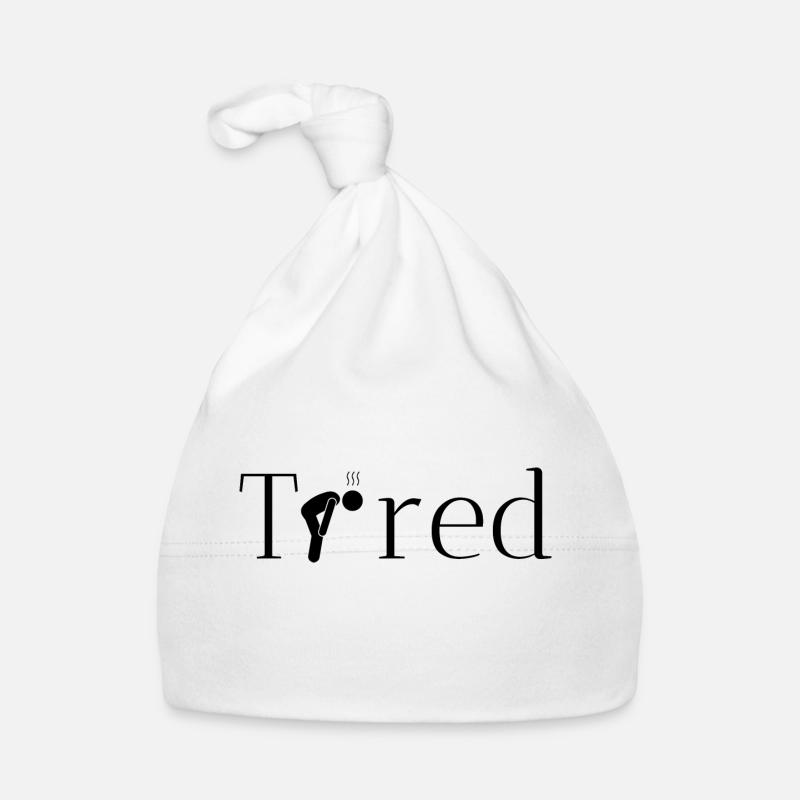 müde originelle geschenkidee Baby Bio-Mütze