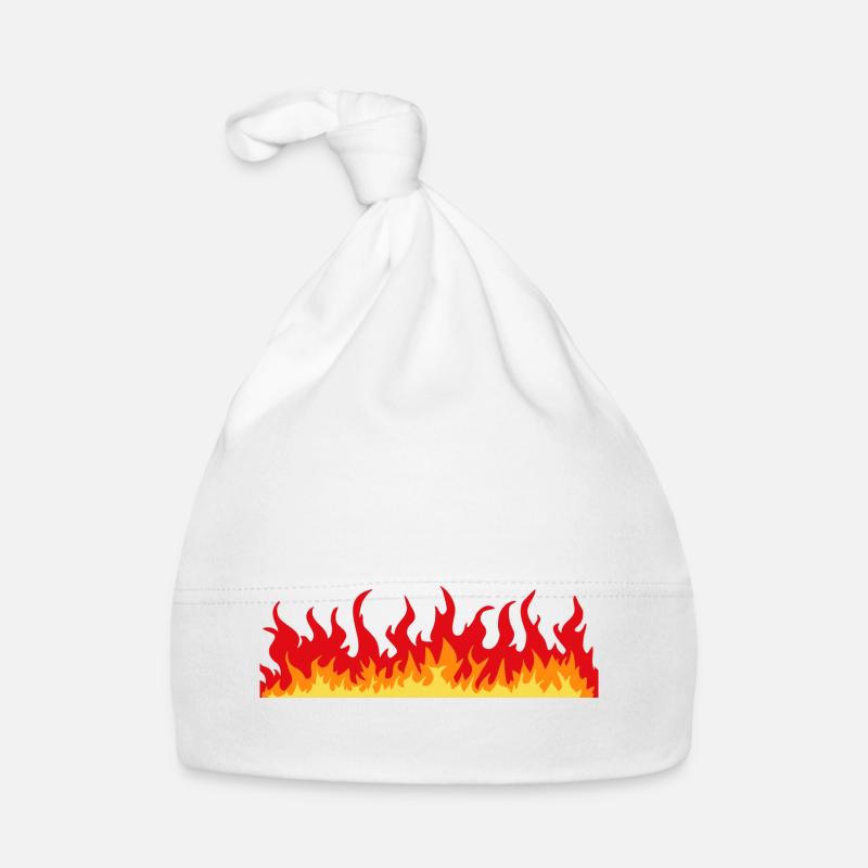 Flame Organic Baby Cap