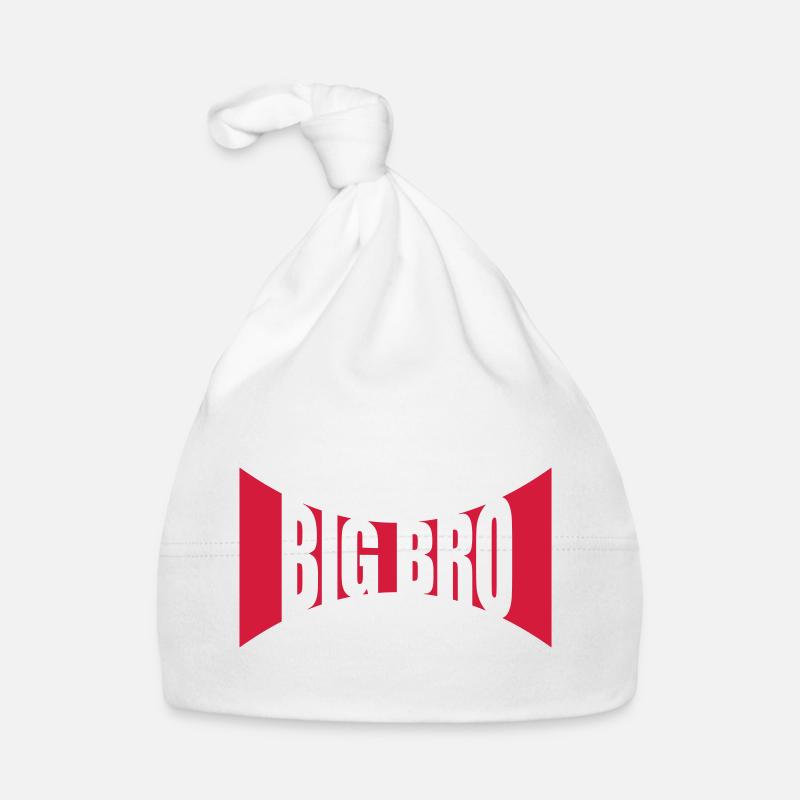 Curved Big Bro Logo Organic Baby Cap