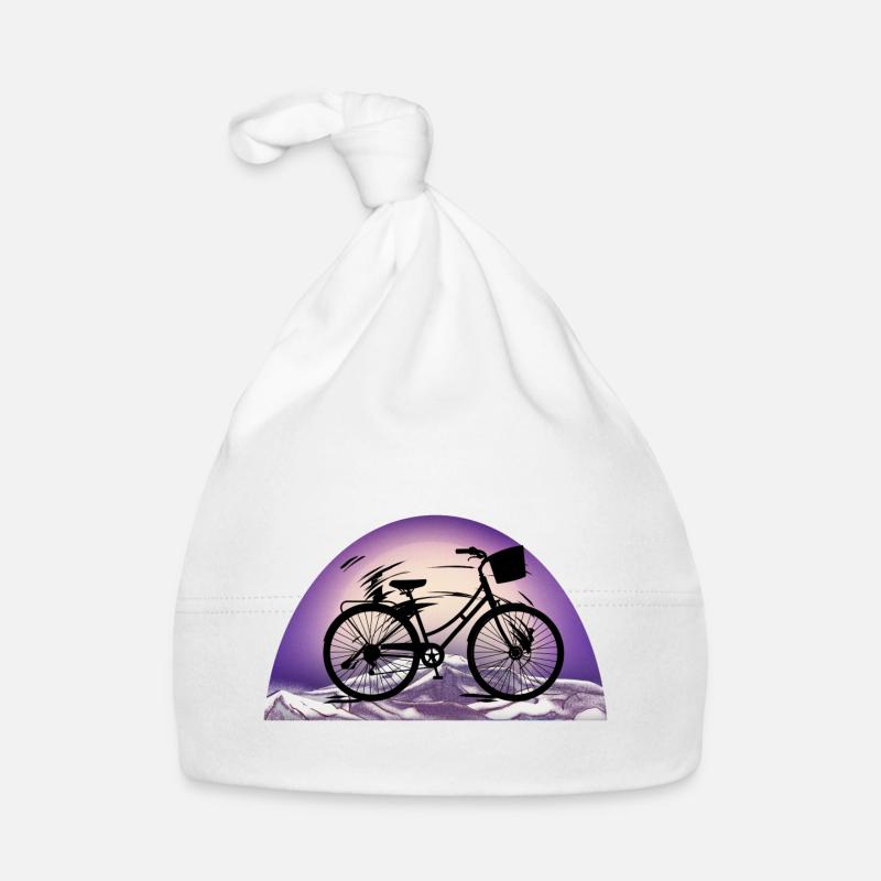 Vélo dans la nature Bonnet bio Bébé