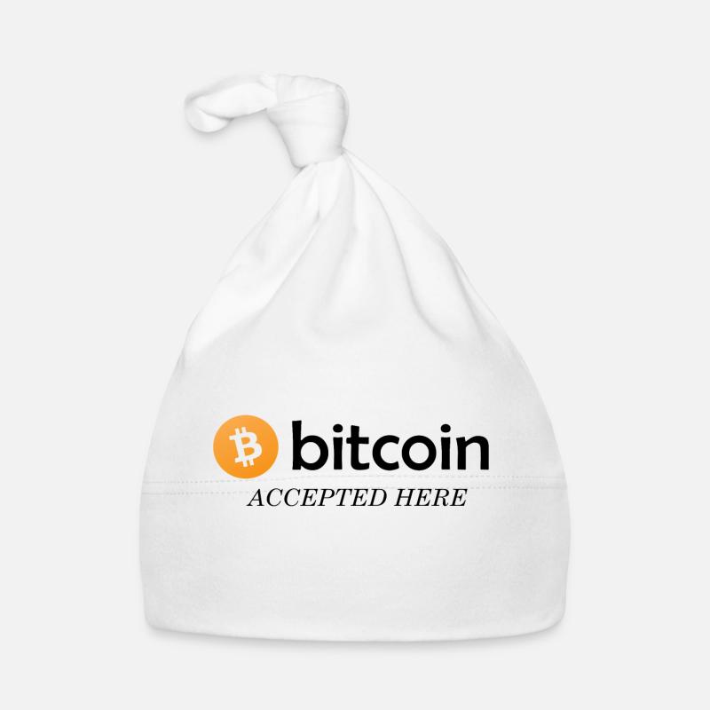 Bitcoin Accepted Here Organic Baby Cap