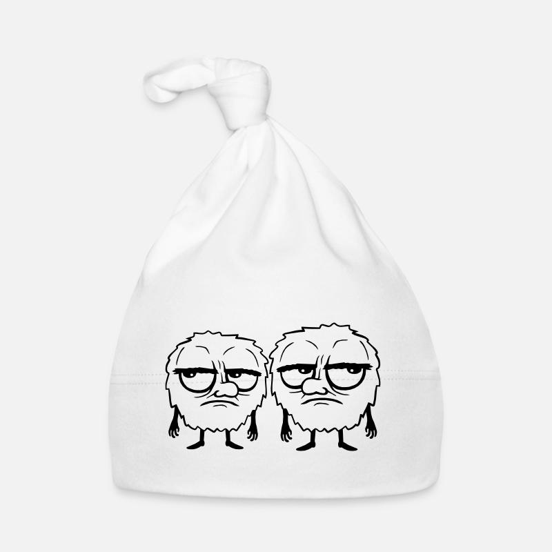 Team 2 Monster genervt Baby Bio-Mütze